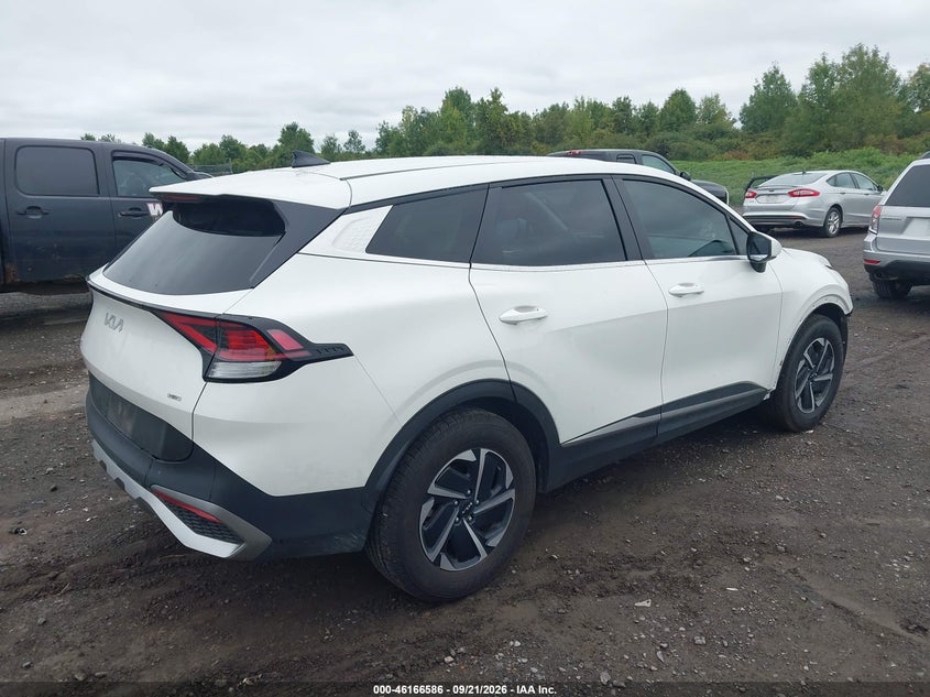 Vin: kndpu3dg5s7207988, lot: 46666428, kia sportage hybrid lx 20254