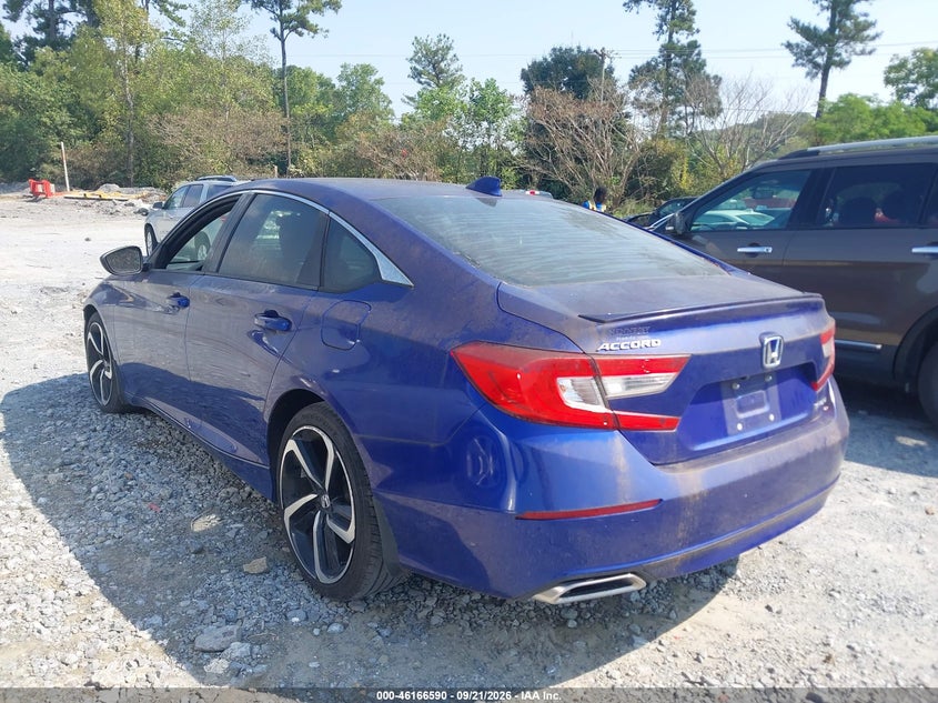 Vin: 1hgcv1f38ja224670, lot: 46666432, honda accord sport 20183