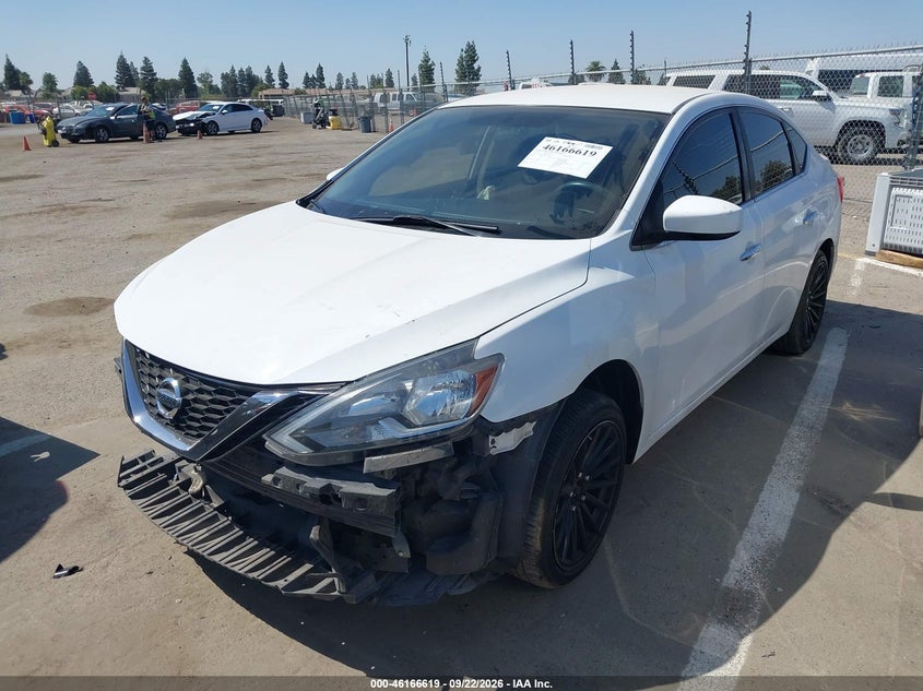 Vin: 3n1ab7apxgy255907, lot: 46666461, nissan sentra fe+ s/s/sl/sr/sv 20162