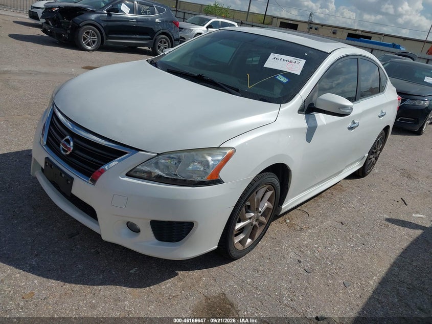 Vin: 3n1ab7ap1fy223961, lot: 46666488, nissan sentra sr 20152
