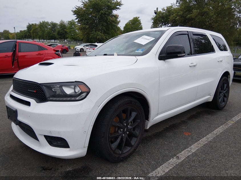 Vin: 1c4sdjct4kc676915, lot: 46666524, dodge durango r/t awd 20192