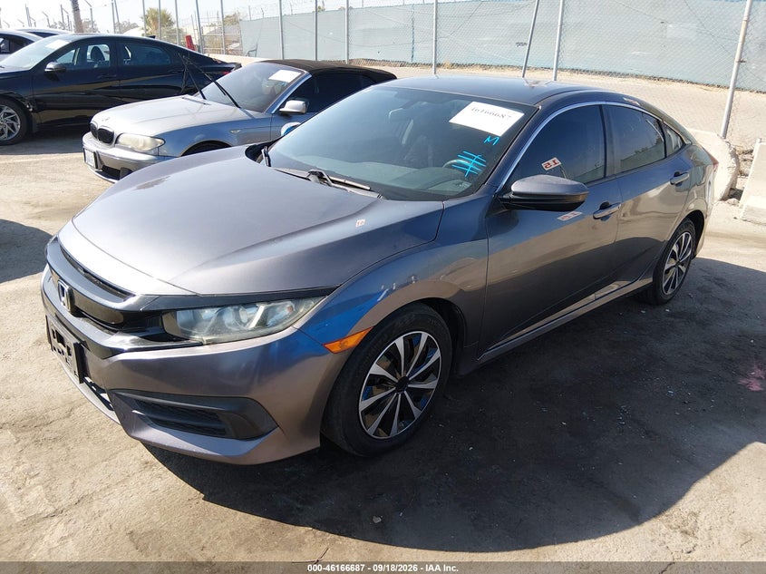 Vin: 2hgfc2f57gh565952, lot: 46666529, honda civic lx 20162