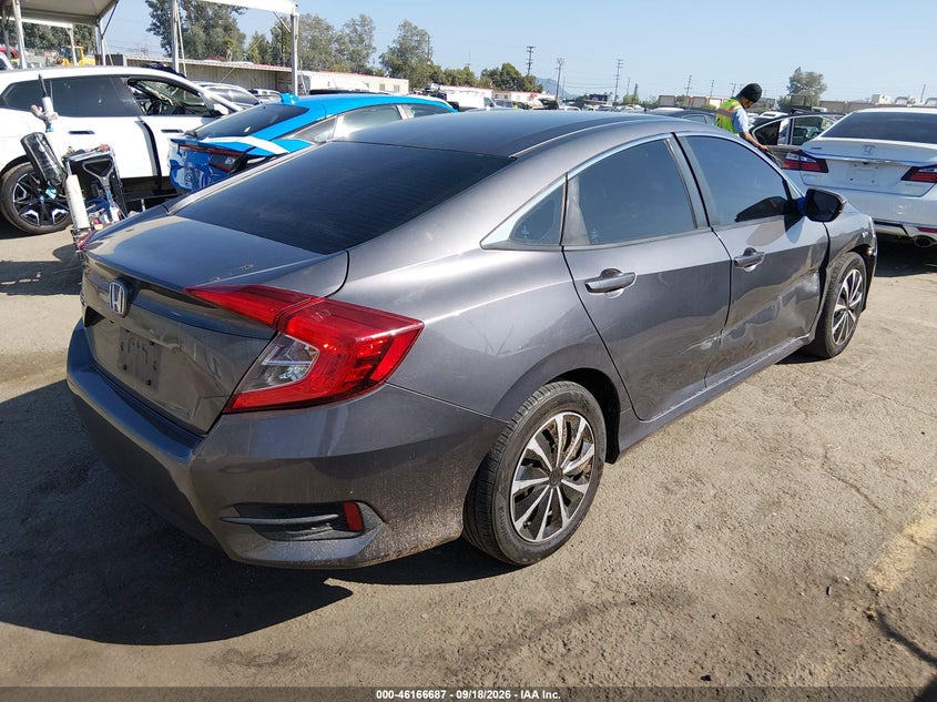 Vin: 2hgfc2f57gh565952, lot: 46666529, honda civic lx 20164