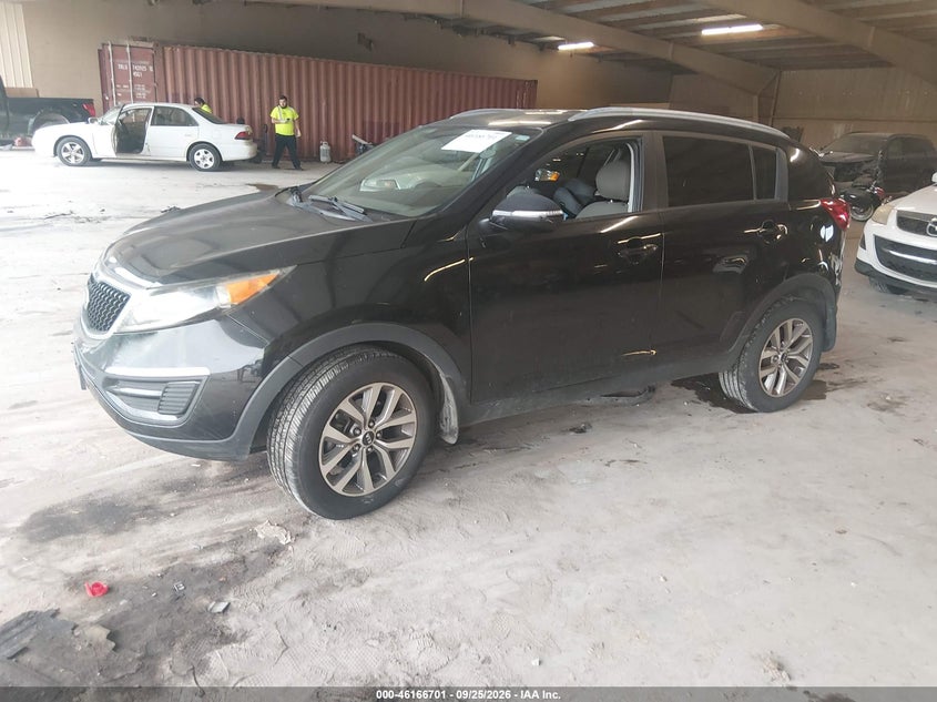 Vin: kndpb3ac1f7794154, lot: 46666543, kia sportage lx 20152
