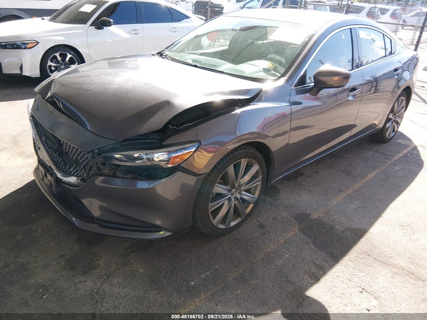 Vin: jm1gl1vm4j1310431, lot: 46666545, mazda mazda6 touring 20182