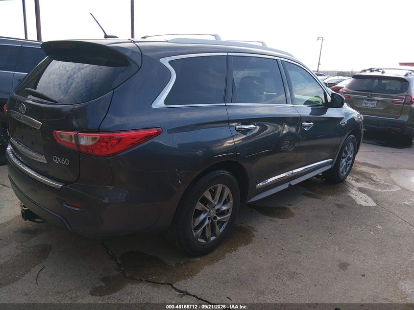 Vin: 5n1al0mn1ec552710, lot: 46666554, infiniti qx60 20144