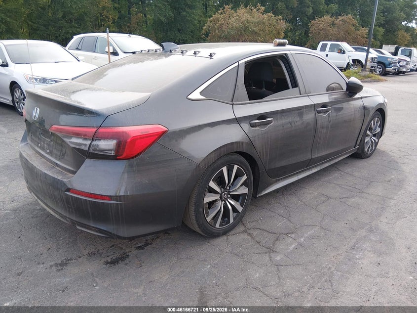 Vin: 2hgfe1f71ph323986, lot: 46666563, honda civic ex/ex w/o bsi 20234
