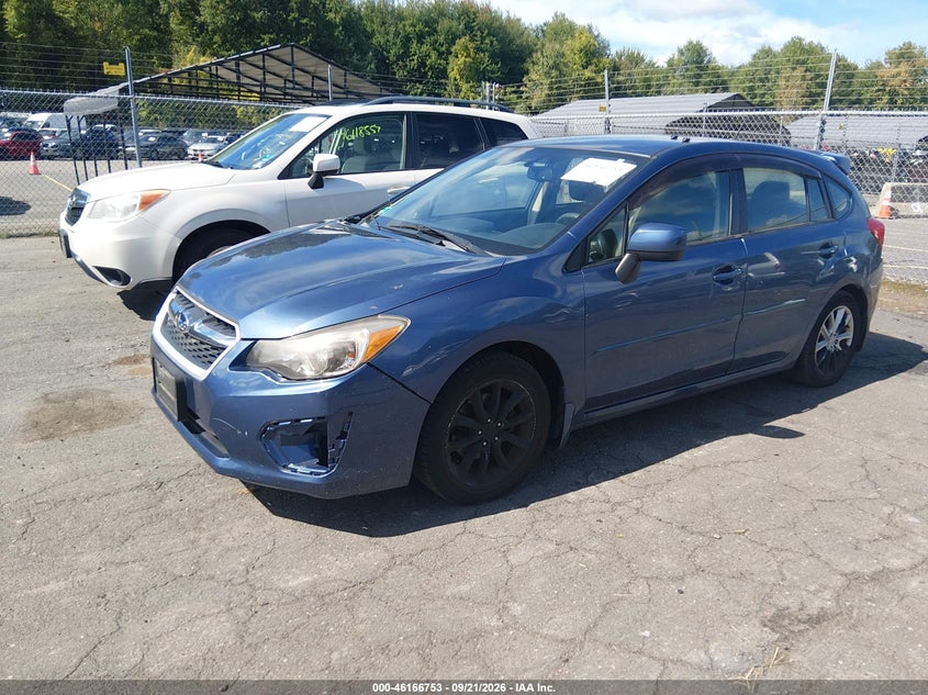 Vin: jf1gpac62d2880473, lot: 46666595, subaru impreza 2.0i premium 20132