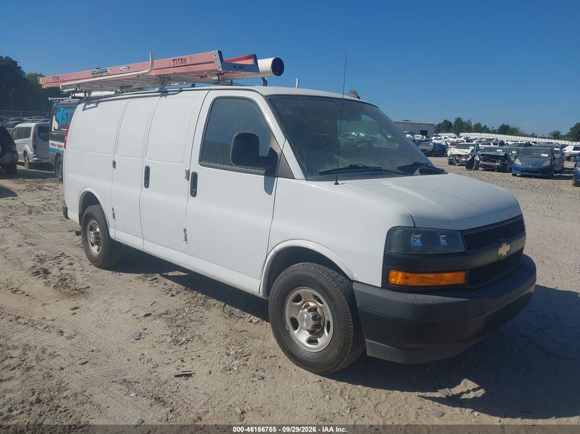 Vin: 1gczggfg0k1237410, lot: 46666599, chevrolet express 3500 work van 2019 img_1