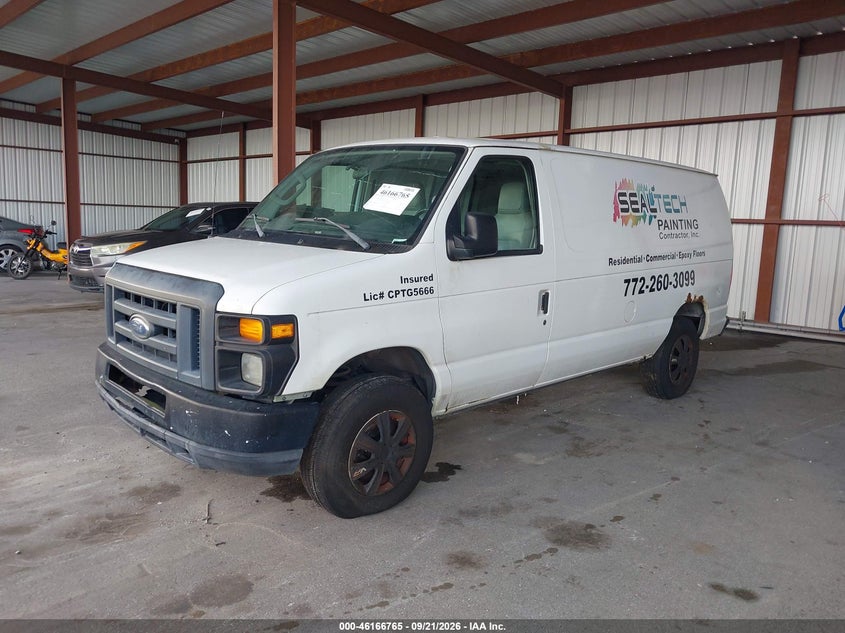 Vin: 1ftne2ewxcda75771, lot: 46666606, ford e-250 commercial 20122
