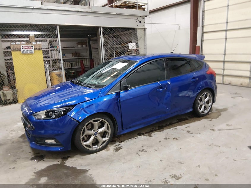 Vin: 1fadp3l91fl306212, lot: 46666618, ford focus st 20152