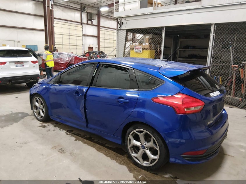 Vin: 1fadp3l91fl306212, lot: 46666618, ford focus st 20153