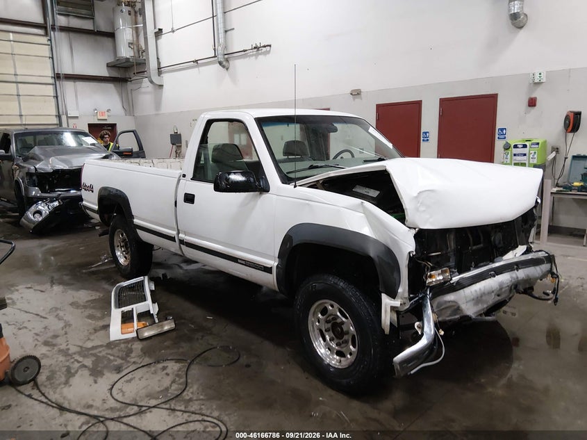 1998 GMC Sierra 2500 Hd Sl, Перёд, IAAI, VIN 1GTGK24R2WZ548910