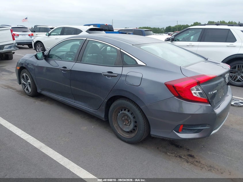 Vin: 2hgfc2f69lh567995, lot: 46666658, honda civic lx 20203
