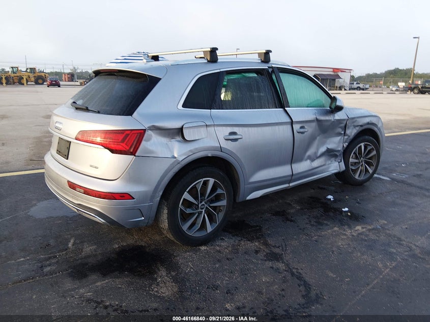 Vin: wa1aaafy5m2100197, lot: 46666682, audi q5 premium 45 tfsi quattro s tronic 20214