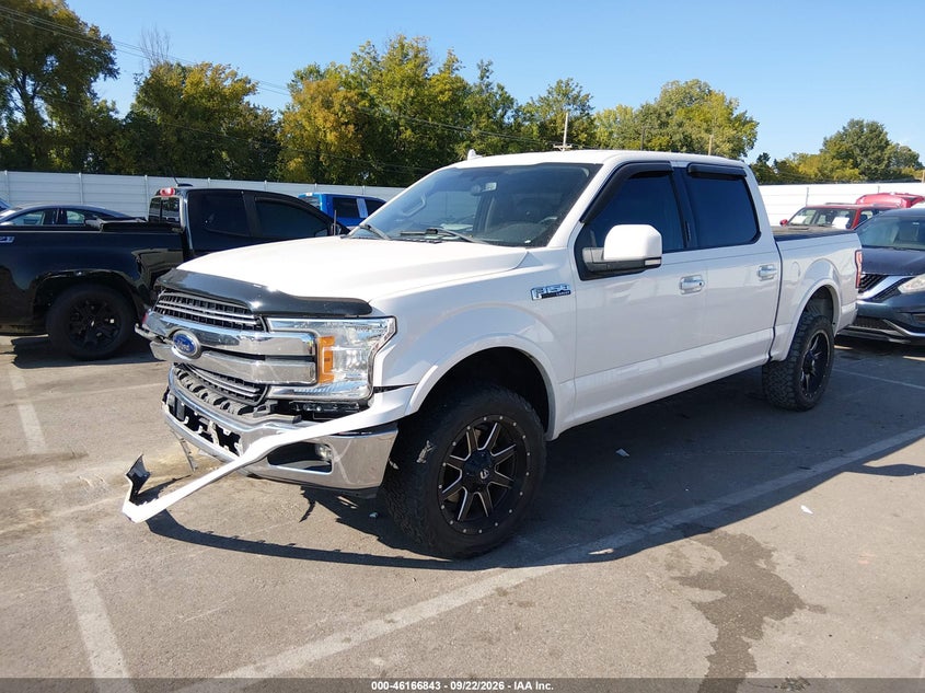 Vin: 1ftew1cg4jfe59923, lot: 46666685, ford f-150 lariat 20182