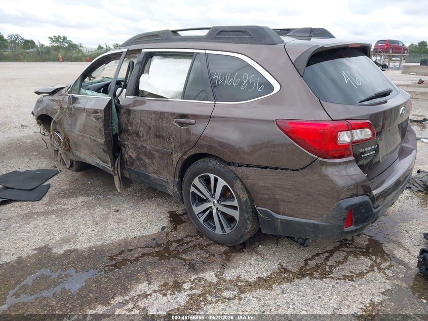 Vin: 4s4bsanc0k3284416, lot: 46666698, subaru outback 2.5i limited 20193