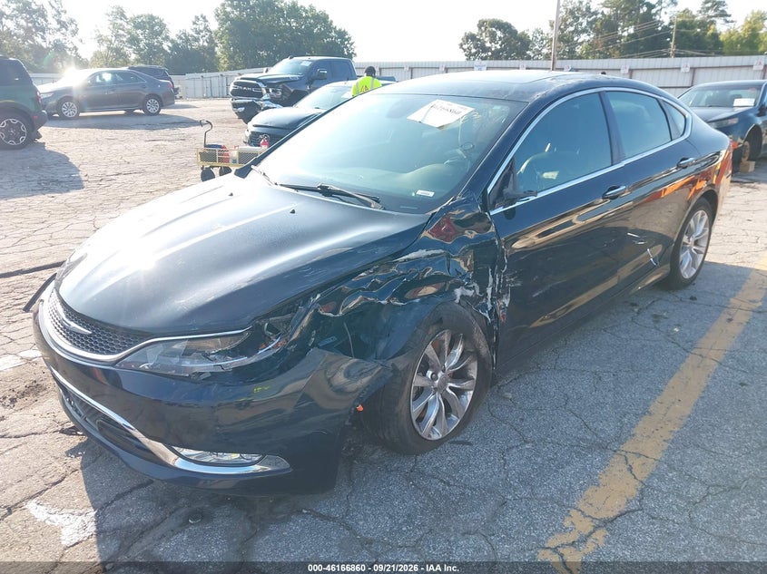 Vin: 1c3ccccgxfn646029, lot: 46666702, chrysler 200 c 20152