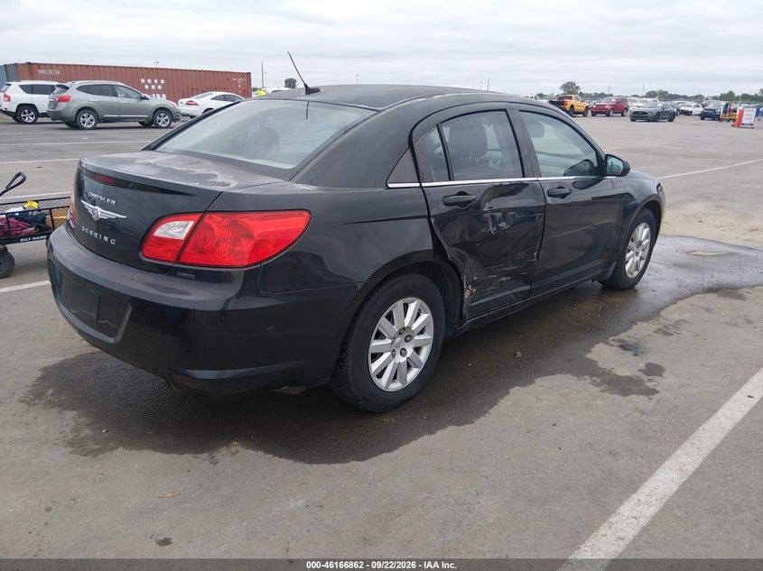 Vin: 1c3cc4fb3an117004, lot: 46666704, chrysler sebring touring 20104