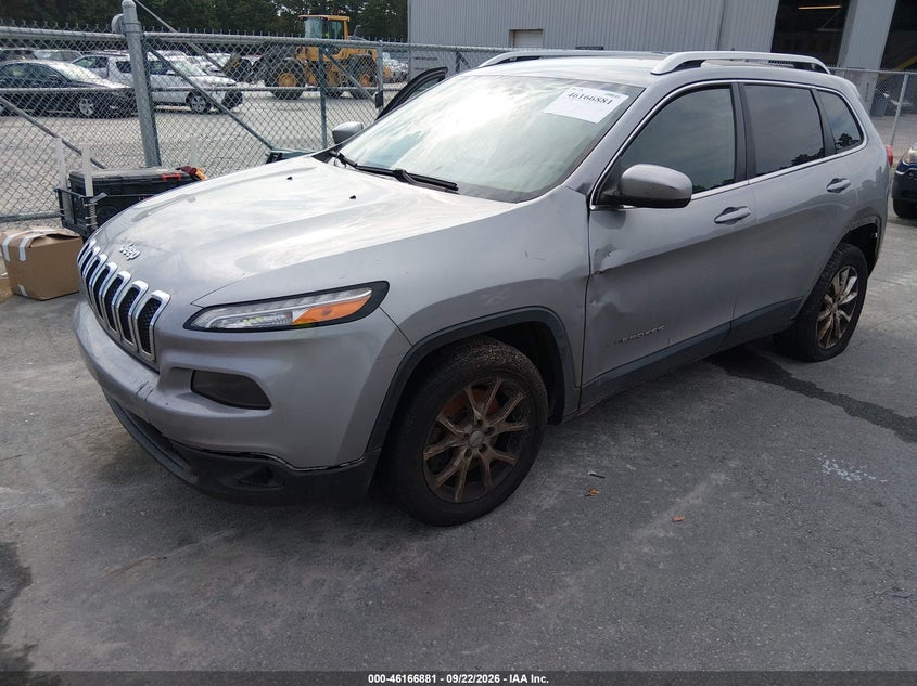 Vin: 1c4pjlcs8ew319743, lot: 46666723, jeep cherokee latitude 20142