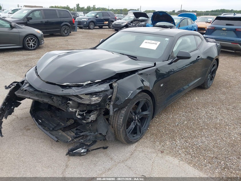 2019 Chevrolet Camaro, Front End, IAAI, VIN 1G1FB1RS4K0144953 — photo 2
