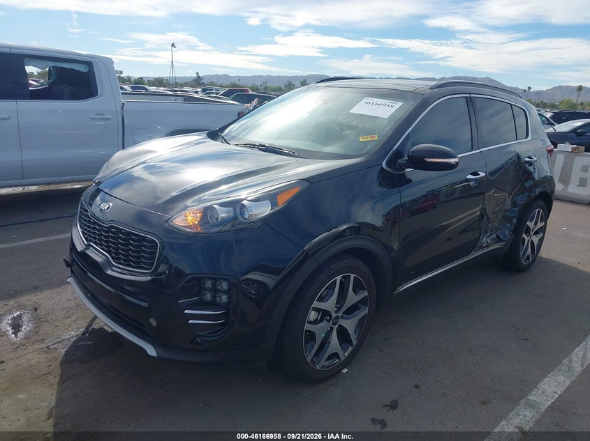 Vin: kndpr3a67j7417262, lot: 46666800, kia sportage sx turbo 20182