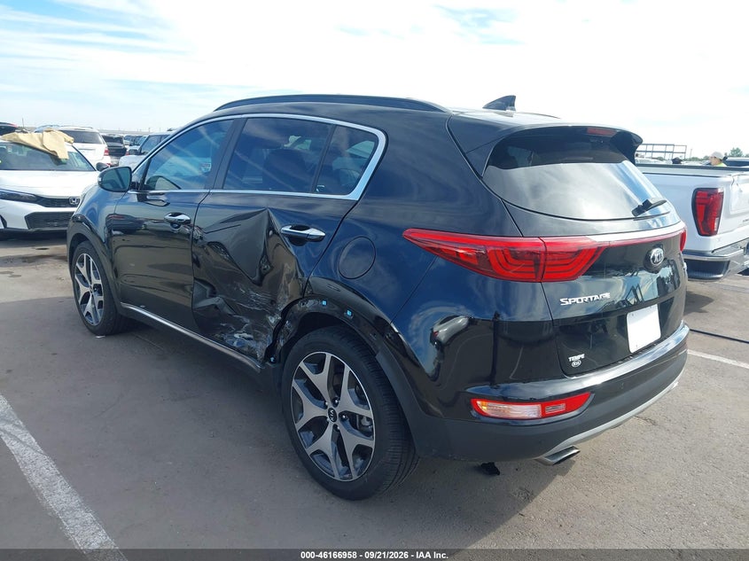 Vin: kndpr3a67j7417262, lot: 46666800, kia sportage sx turbo 20183
