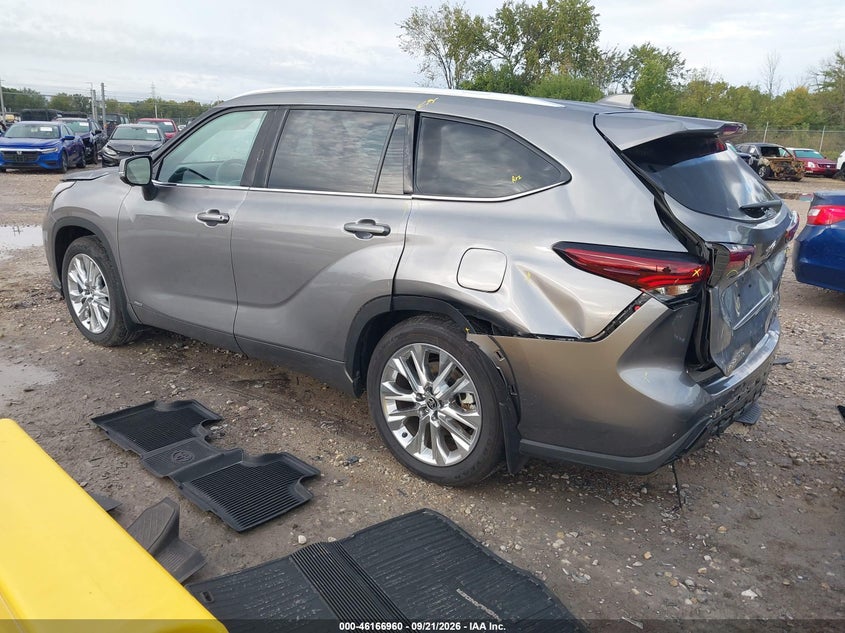 Vin: 5tdxbrch3ts707254, lot: 46666802, toyota highlander hybrid limited 20263