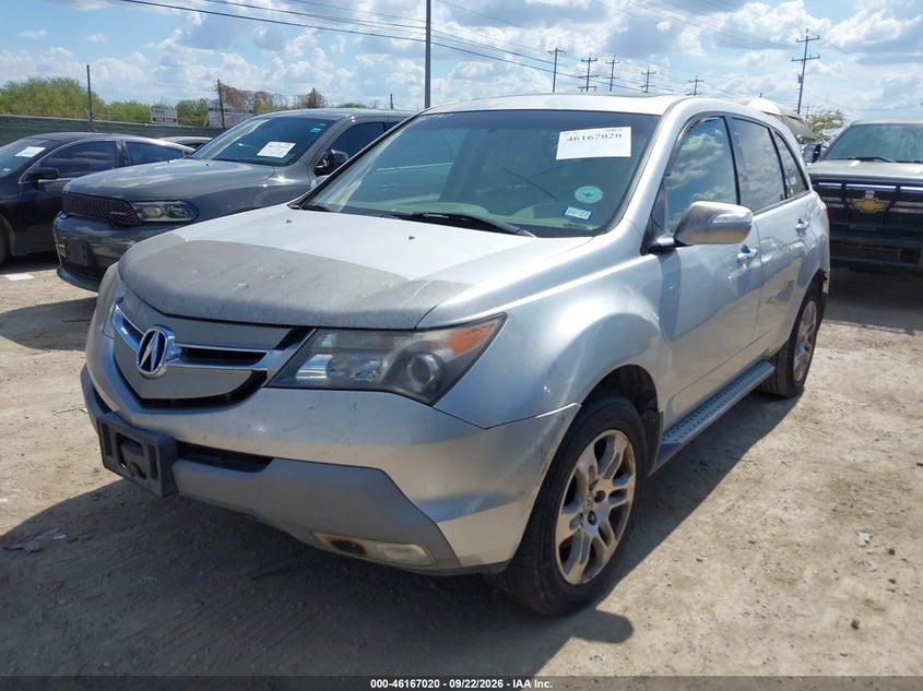 2007 Acura MDX, Вилучене, IAAI, VIN 2HNYD28257H542171 — фото 2