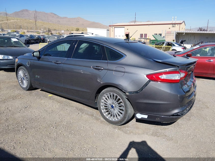 Vin: 3fa6p0su3er112164, lot: 46666872, ford fusion energi titanium 20143
