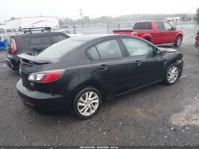 Vin: jm1bl1w79c1560155, lot: 46666882, mazda mazda3 i grand touring 20124