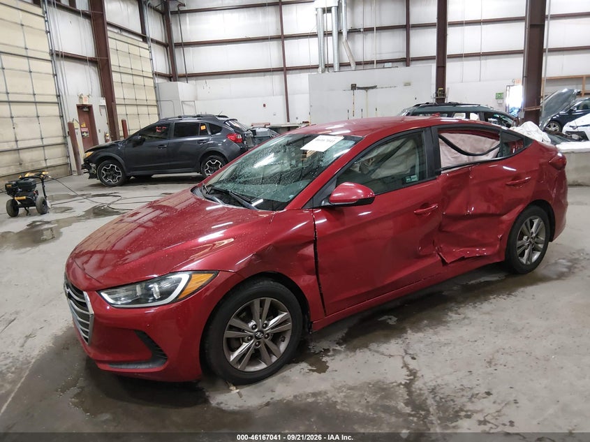 Vin: kmhd84lf1hu067174, lot: 46666883, hyundai elantra se 20172
