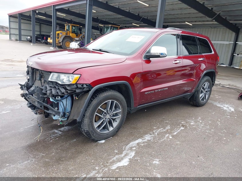 Vin: 1c4rjfbg2jc135577, lot: 46666896, jeep grand cherokee limited 4x4 20182