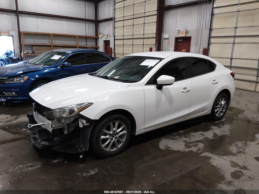 Vin: jm1bm1v79e1167872, lot: 46666899, mazda mazda3 i touring 20142