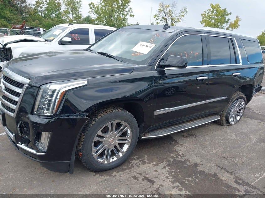 Vin: 1gys4akj6fr297069, lot: 46666916, cadillac escalade standard 20152