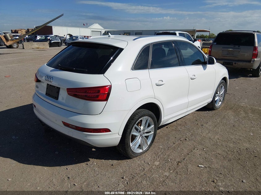 AUDI Q3 2016 VIN WA1BFCFS5GR011660