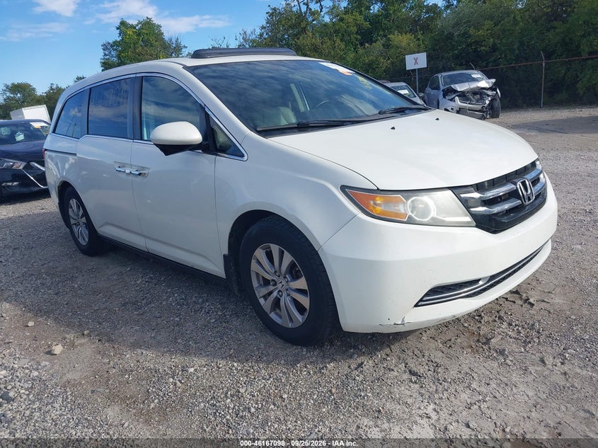 Vin: 5fnrl5h66fb099759, lot: 46666940, honda odyssey ex-l 20151