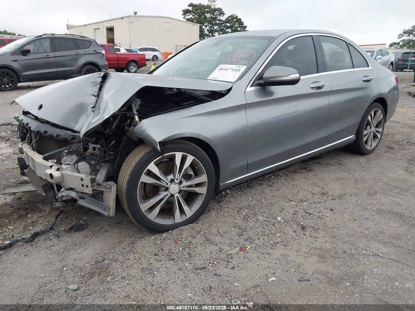 Vin: 55swf4jb2fu061987, lot: 46666952, mercedes-benz c 300 20152