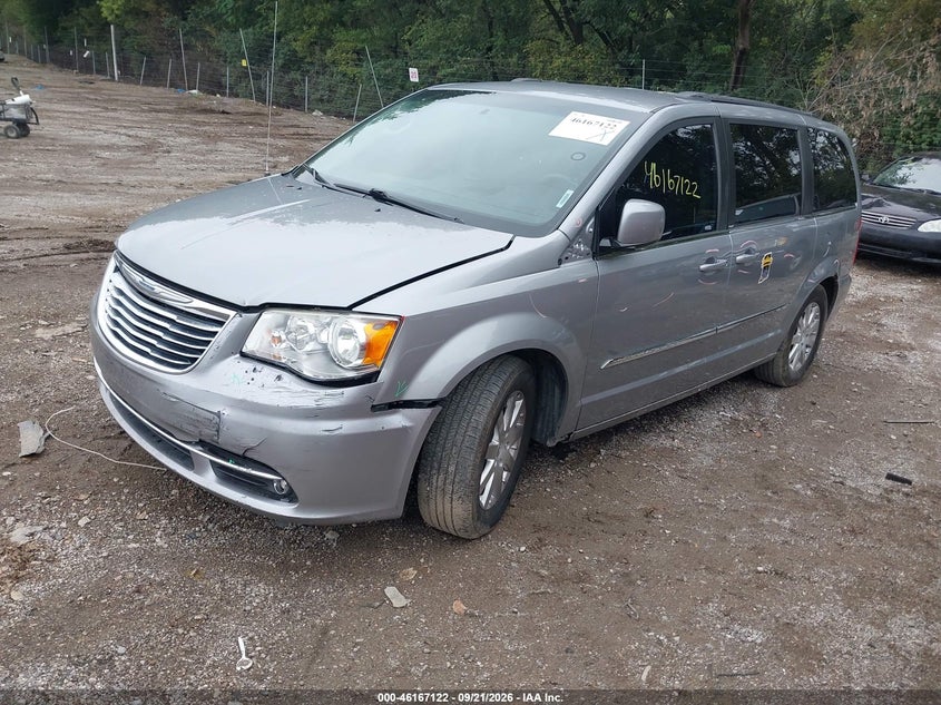2013 Chrysler Town & Country, Удар спереду, IAAI, VIN 2C4RC1BG5DR769653 — фото 2