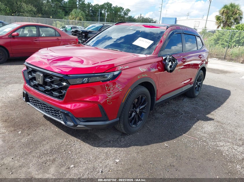 Vin: 5j6rs6h5xrl020301, lot: 46666994, honda cr-v hybrid sport 20242