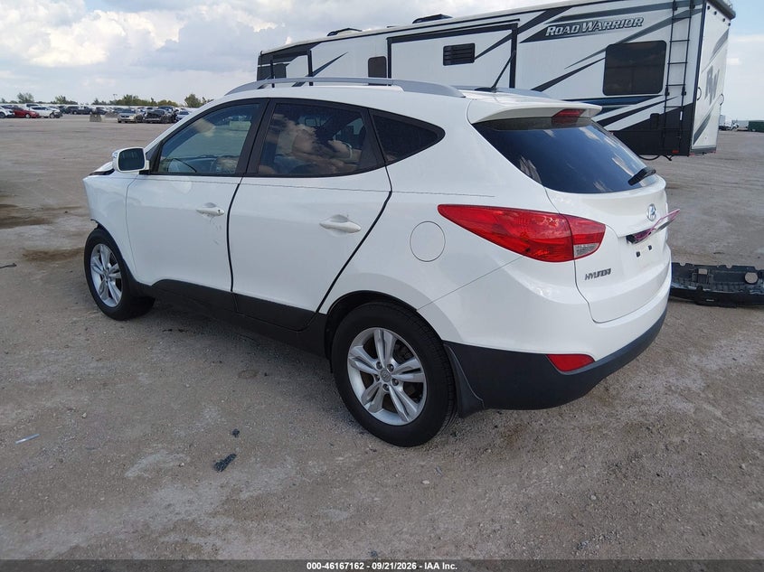 Vin: km8ju3ac8du579011, lot: 46667004, hyundai tucson gls 20133