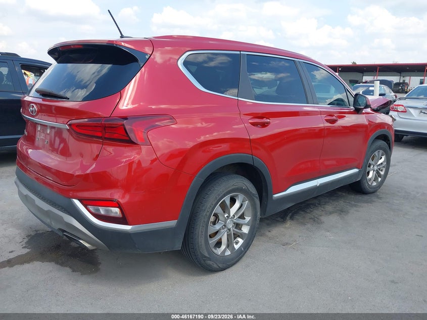 Vin: 5nms23ad2kh123646, lot: 46667032, hyundai santa fe se 20194