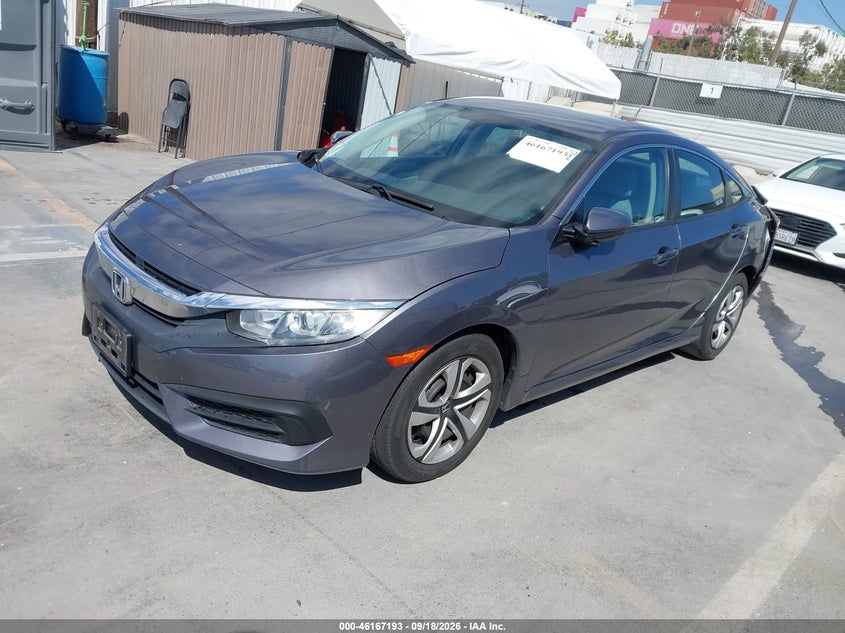 Vin: 2hgfc2f5xgh526045, lot: 46667035, honda civic lx 20162