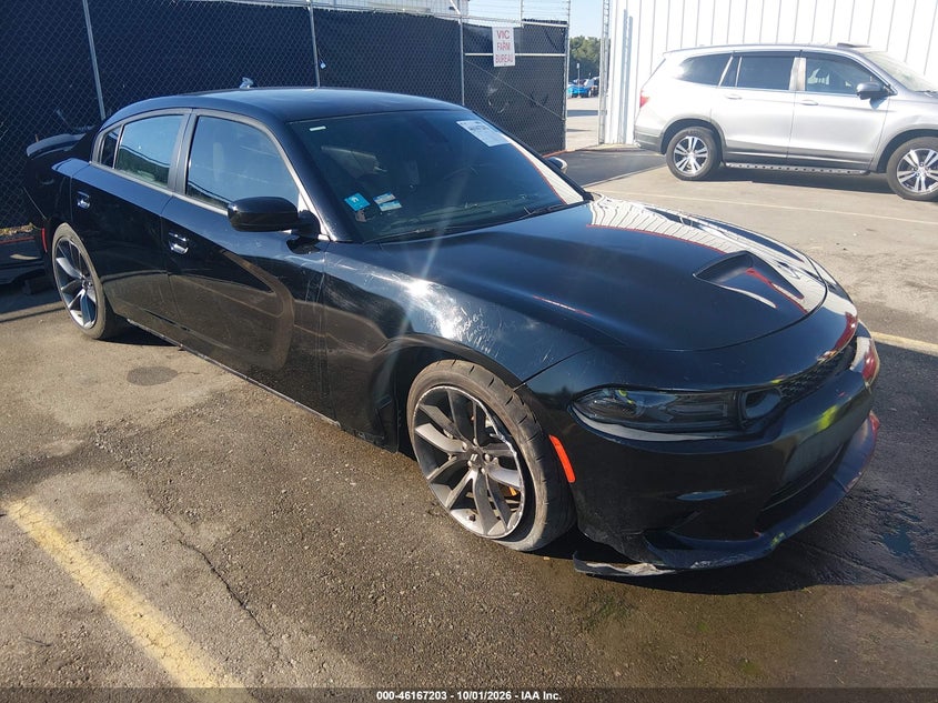 Vin: 2c3cdxgj5kh646744, lot: 46667045, dodge charger scat pack rwd 20191
