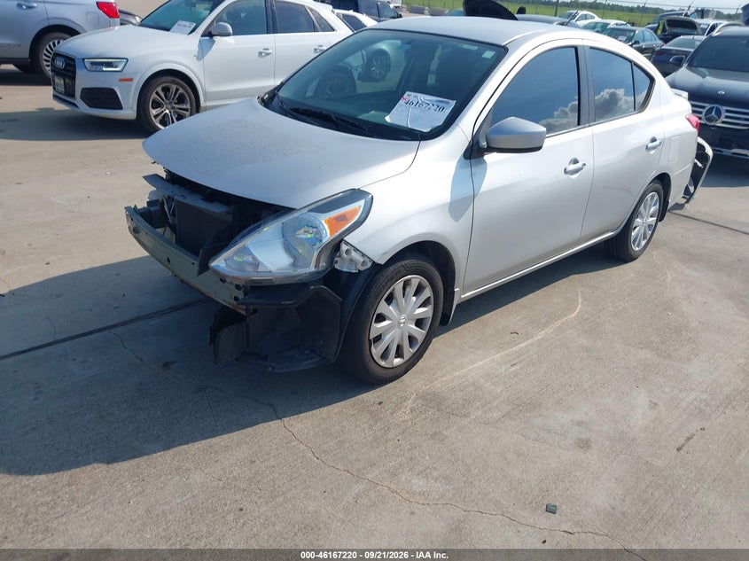 Vin: 3n1cn7ap7gl847262, lot: 46667062, nissan versa 1.6 sv 20162
