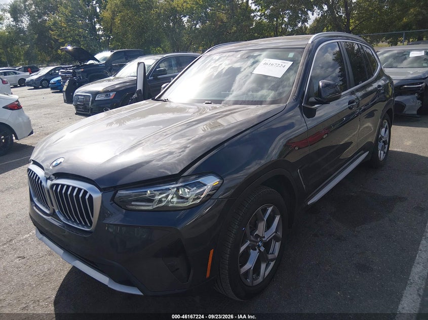 Vin: 5ux43dp02p9n84024, lot: 46667066, bmw x3 sdrive30i 20232