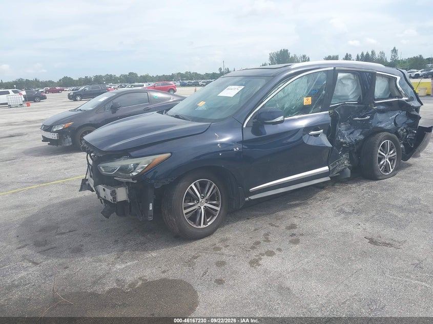 Vin: 5n1dl0mm0jc523407, lot: 46667071, infiniti qx60 20182