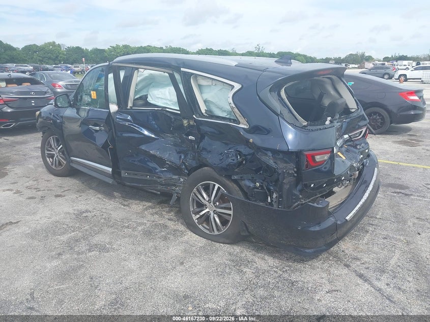 Vin: 5n1dl0mm0jc523407, lot: 46667071, infiniti qx60 20183