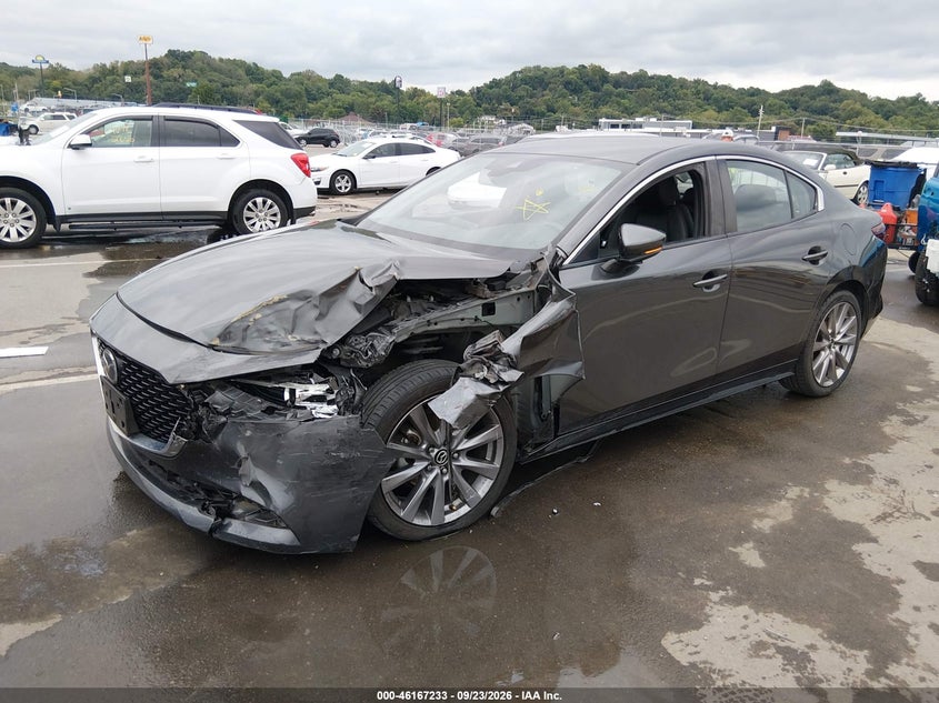 Vin: jm1bpacl7k1110945, lot: 46667075, mazda mazda3 preferred package 20192