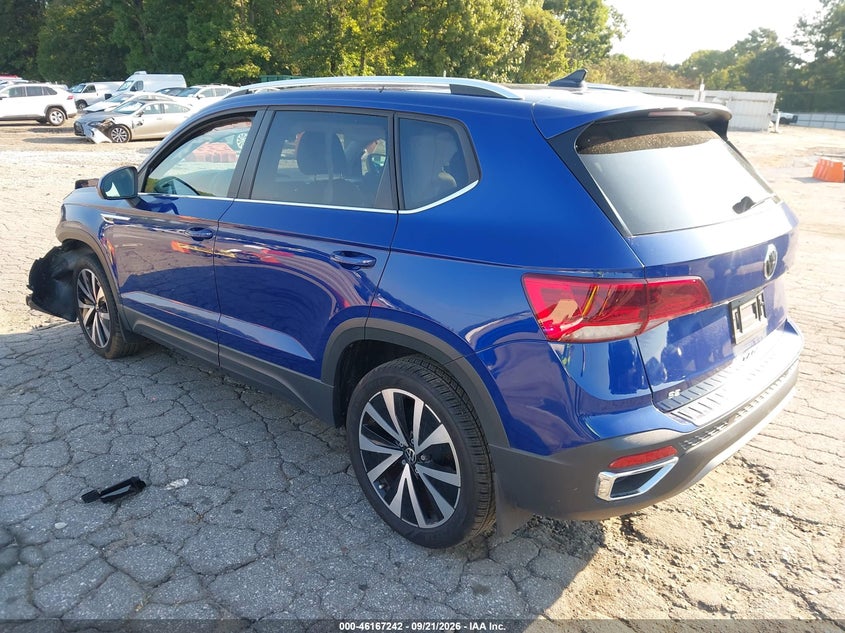 Vin: 3vvrx7b26nm088441, lot: 46667084, volkswagen taos 1.5t se 20223